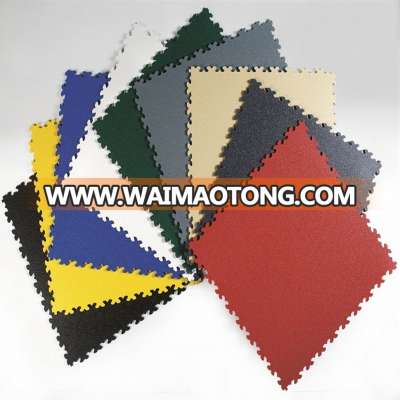 China portable outdoor garage floor tile / interlocking pvc garage floor tiles / interlocking textured floor tile