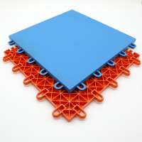 Low price non slip waterproof coin pvc interlocking pp floor garage tile